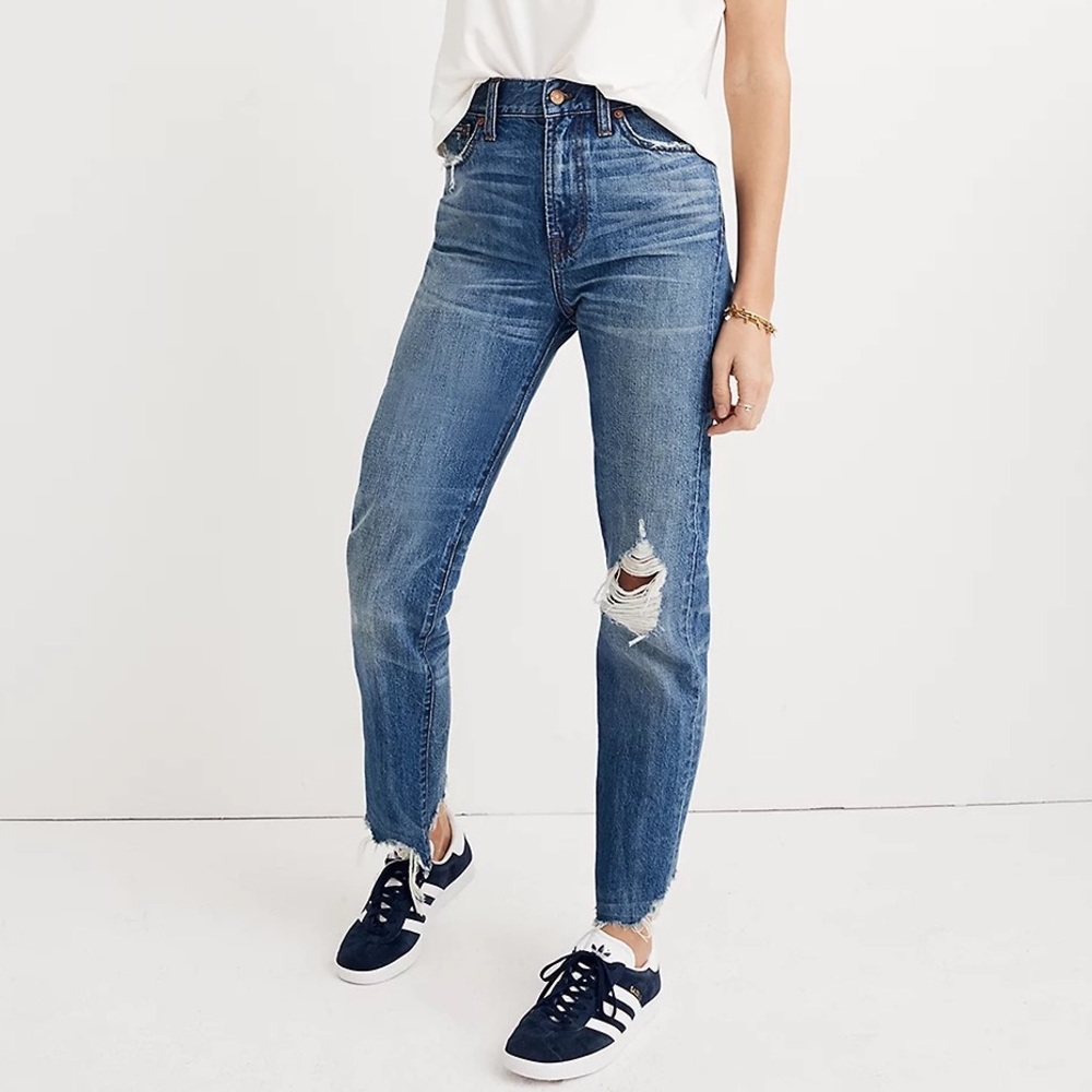 Madewell The Perfect Summer Jean Destructed Edition Distressed Size 26 H5823